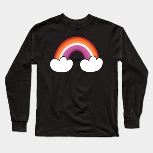 Lesbian pride flag Long Sleeve T-Shirt